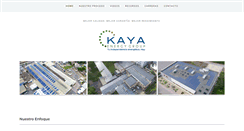 Desktop Screenshot of kayaenergy.com